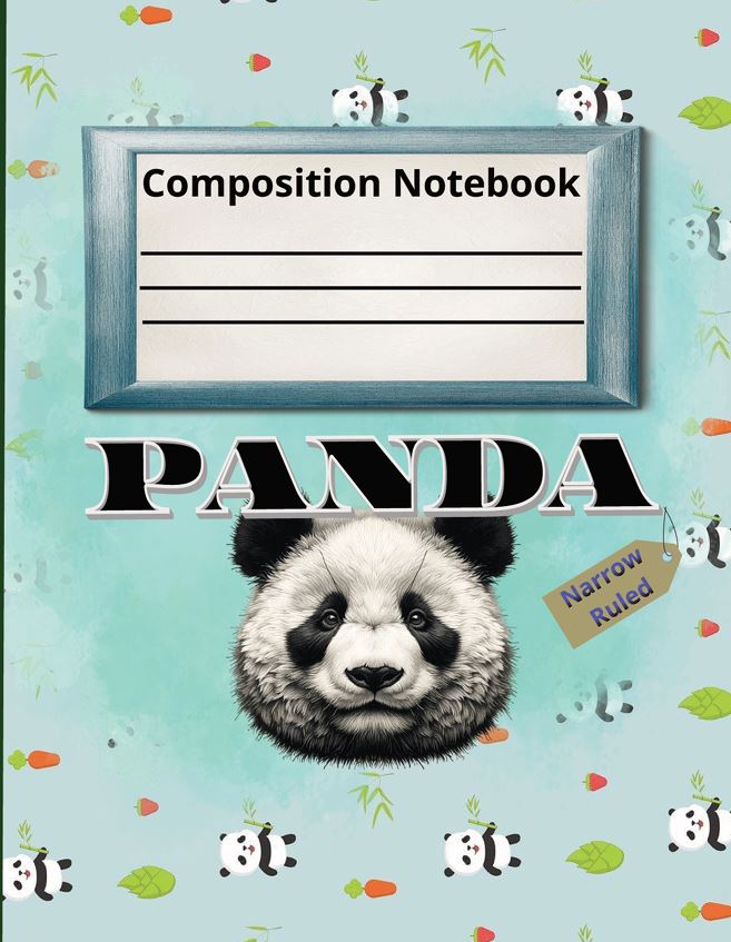 Panda Composition Notebook cover